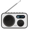 Adler | PLL AM/FM Digital Radio | AD 1906 | Alarm function | White/Black