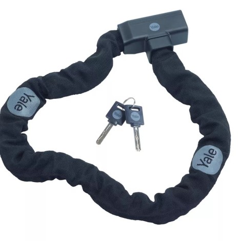 Chain with key lock - YCHK0/8/90/2 Black