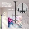 ONKRON Ceiling mount for TV 32"-80" max 68 kg, tilt-swivel, black