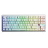 AULA Gasket F87 Pro V2 White Contour Engravered Star Vector RGB Keyboard
