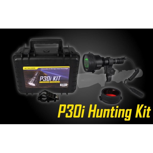 FLASHLIGHT HUNTING 2000 LUMENS/P30I HUNTING KIT ...