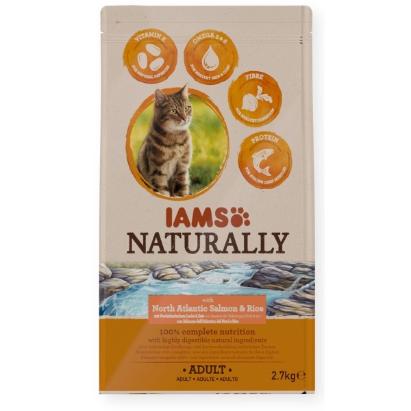 IAMS Naturally Adult North Atlantic salmon ...