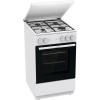 Gorenje Cooker | GG5A14WJ | Hob type Gas | Oven type Gas | White | Width 50 cm | Depth 59.4 cm | 70 L