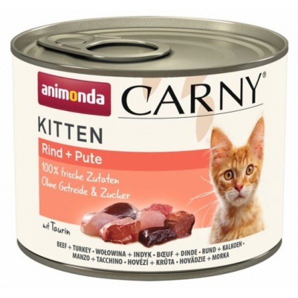 ANIMONDA Carny Kitten Beef Turkey - ...