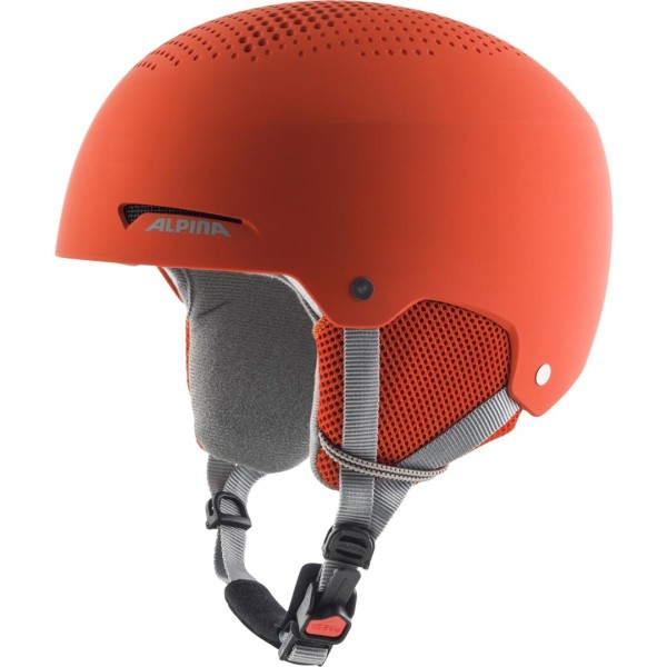 WINTER HELMET ALPINA ZUPO PUMPKIN-ORANGE MATT ...