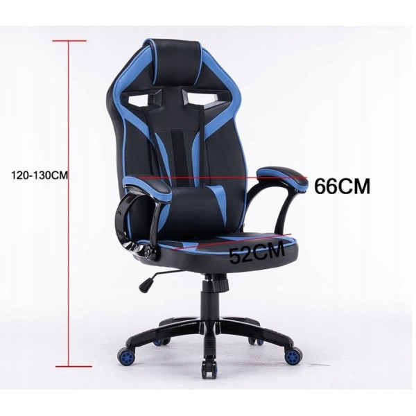 Gaming swivel chair DRIFT, blue