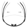 Photochromic cycling glasses with UV protection and corrective insert, Rockbros 14110023003, white