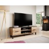 Cama TV stand LOTTA 160 2D2K wotan oak/mat black