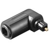 Goobay 11925 Toslink digital/audio adapter 90° | Goobay