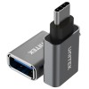 UNITEK Y-A025CGY cable interface/gender adapter USB Type-C USB Type-A Metallic
