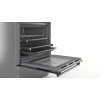 Bosch | Cooker | HLS79Y351U Series 6 | Hob type Induction | Oven type Electric | Stainless Steel | Width 60 cm | Grilling | LCD | Depth 60 cm | 63 L