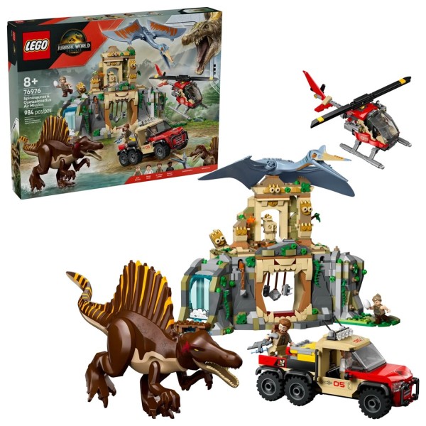 LEGO JURASSIC WORLD 76976 Spinosaurus & ...