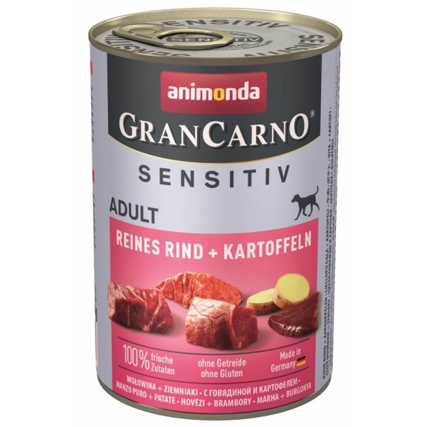 ANIMONDA GranCarno Adult Sensitiv Beef with ...