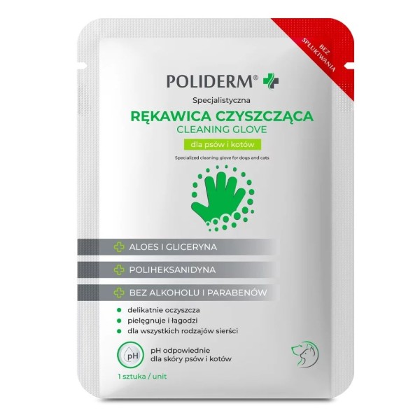 POLIDERM® cleaning glove for dogs and ...
