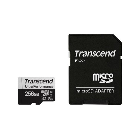 MEMORY MICRO SDXC 256GB W/A/UHS-I TS256GUSD340S TRANSCEND