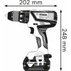 Bosch Akku-Bohrschrauber 12 V Li-Ion 1300 RPM Black, Blue, Red