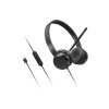 Lenovo | USB-A Stereo Headset with Control Box | Wired | On-Ear