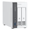 QNAP 2-bay 2.5 GbE NAS with Integrated NPU | TS-216G | ARM 4-core | Cortex-A55 | Processor frequency 2.0 GHz | 4 GB