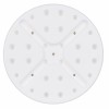 Round aluminium shower stool