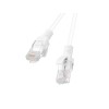 LPATCHCORD KAT.5E UTP 2M BIAŁY FLUKE PASSED LANBERG 10-PACK