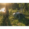 Outwell Earth 2 Two Room Tunnel Tent for 2 Persons, Green | Outwell