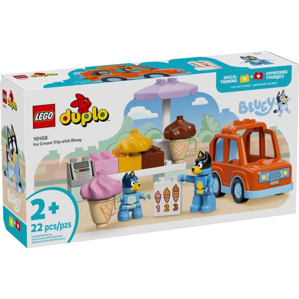 LEGO BLUEY 10458 Ice Cream Trip ...