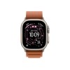 Apple 49mm Terra Cotta Alpine Loop - Large - Natural Titanium Finish