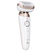Braun Epilator | 9-011 3D Silk-epil 9 Flex | Operating time (max) 50 min | Number of power levels 2 | Wet & Dry | White/Gold