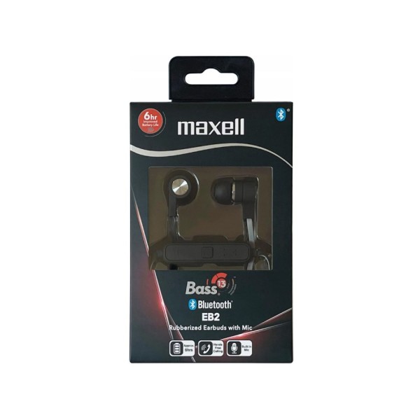 MAXELL Wireless Bluetooth Earbuds BASS-13 BT ...