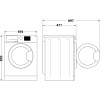 HOTPOINT washing machine AQS73D28S EU/B N