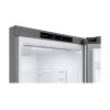 LG GBV21L0EPY Refrigerator, E, Free-standing, Combi, Height 1.86 m, Net fridge 234 L, Net freezer 110 L, Silver