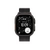 Apple 49mm Black Titanium Milanese Loop - Medium