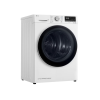 LG RH90V9AV4N Dryer Machine, C, Front loading, 9 kg, LED, Depth 66 cm, Wi-Fi, White | LG