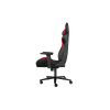 Genesis Gaming Chair Nitro 720 Backrest upholstery material: Fabric, Eco leather, Seat upholstery material: Fabric, Base material: Metal, Castors material: Nylon with CareGlide coating | Black/Red