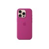 Apple iPhone 16 Pro Silicone Case with MagSafe - Fuchsia | Apple