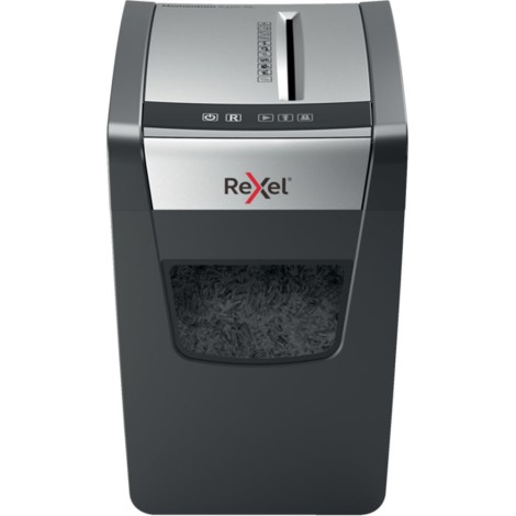 Rexel Momentum X410-SL paper shredder Cross shredding Black, Grey