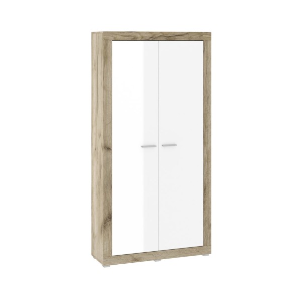 Tuckano Wardrobe 106x210x37 WARSAW craft oak/white ...