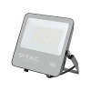 V-TAC 100W LED Floodlight CREE Chip Black Body Grey Glass 6500K 135lm/W