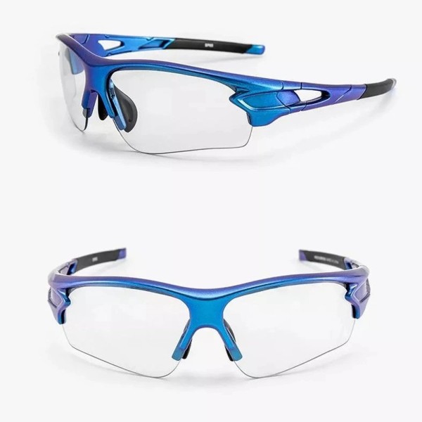 Rockbros 10069 UV400 blue photochromic cycling ...