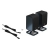 Sharp HT-SPR52021(BK) Q Soundbar 2.0.2 Wireless Rear Surround Speakers, Black | Sharp