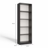 BOOKCASE 60 CM ANTHRACITE