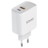 Savio LA-12 mobile device charger Universal White AC Fast charging Indoor