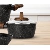 Smile MGK-24 7-piece cookware set with deep frying pan