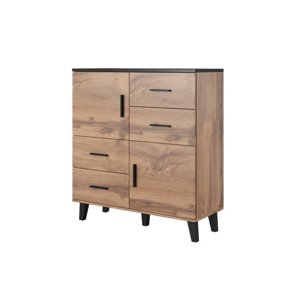 Cama sideboard LOTTA 110 2D4S wotan ...