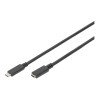 Digitus | USB Type-C Extension Cable | AK-300210-020-S | USB-C to USB-C USB Female 2.0 (Type C) | USB Male 2.0 (Type C)