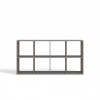 MALAX 2X4 CLAY SHELVING UNIT