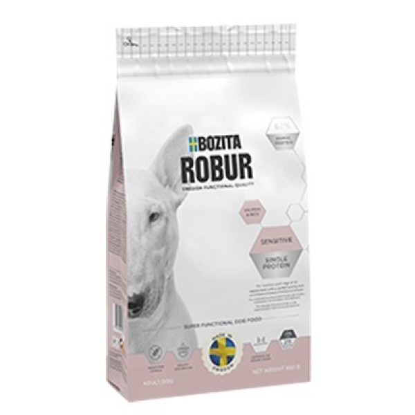 BOZITA Robur Sensitive Single Protein Salmon ...