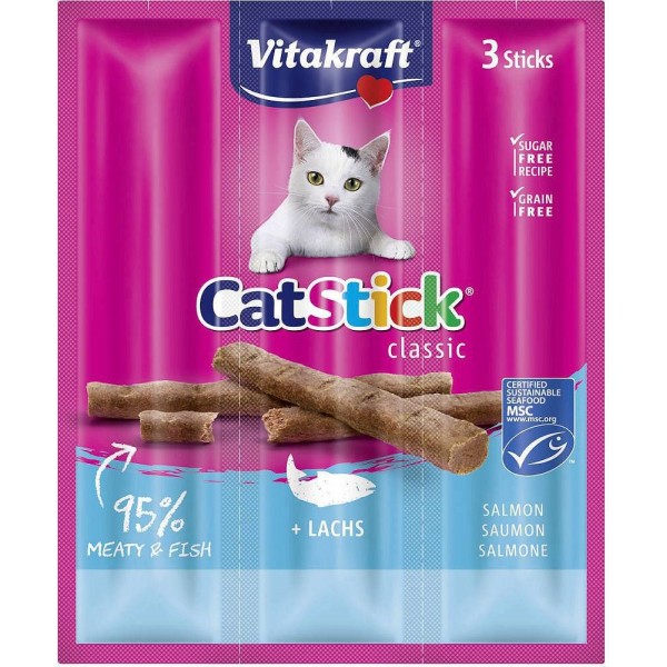 VITAKRAFT CatStick Classic Salmon - cat ...