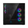 Case|ARCTIC|Xtender VG (Mirror Black)|Case product features Transparent panel|Not included|Colour Black|ACPCC00019A