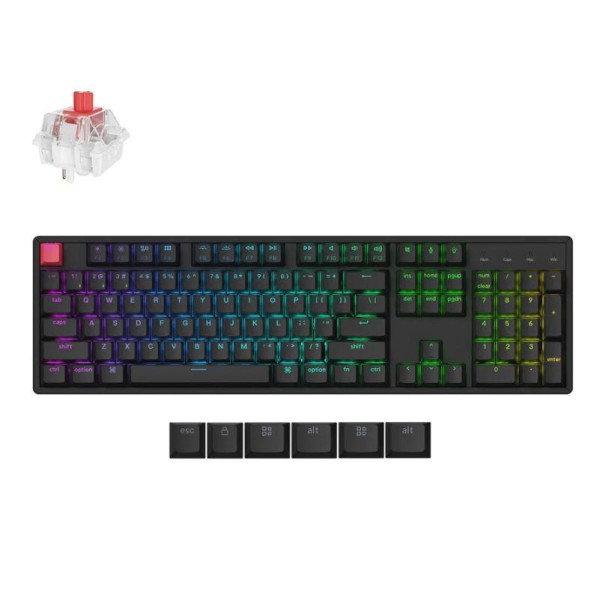 KEYBOARD WRL K10 RGB/BLACK K10X-J1 KEYCHRON